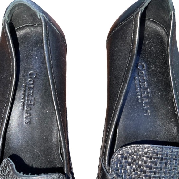 ??‍♂️Cole Haan‎ Country Black Woven Tassel Loafers ? Size 10.5 main image 7